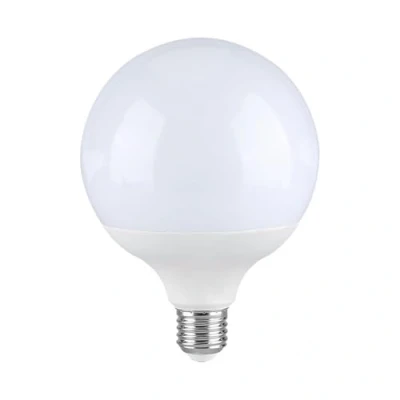 Abbildung von V TAC LED Glühbirne Globe E27 18W (entspricht 125W) A60 2000 Lumen Lampe Globeform Glühlampen Energiesparlampe 6500K Kaltweiß