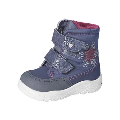 Abbildung von RICOSTA Baby Mädchen Winterstiefel JANA,Kinder Lauflernschuhe,WMS:Mittel,lose Einlage,Sympatex,waschbar,vegan,Nautic/Marine (170),22 EU
