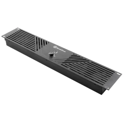 Abbildung von SilverStone Technology RCP2B 480, Externes 2HE Lüftermodul mit Vier 80 mm Lüftern speziell für 19 Zoll Racks, SST 480