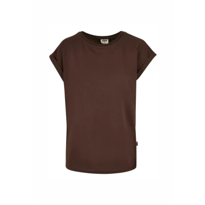 Abbildung von Urban Classics Extended Shoulder TEE Tshirt basic, Damen, Größe: 5XL, Brown