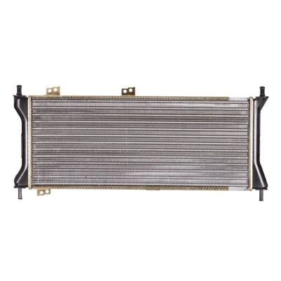 Abbildung von NISSENS 617731 Kühler, Motorkühlung Aluminium 580 250 30 Kühlrippen mechanisch gefügt FIAT: Panda I Hatchback