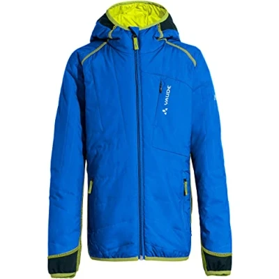 Abbildung von Vaude Capacida Hybrid Snowboardjacke für Kinder, Größe: 146/152, Radiate green blue