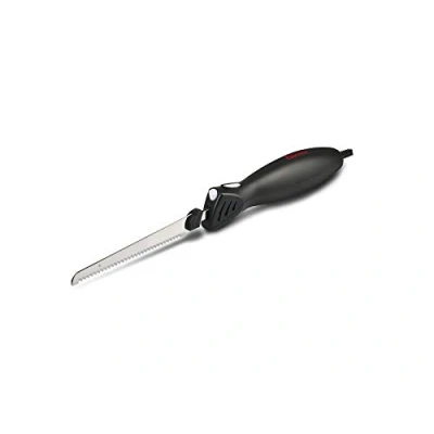 Abbildung von Girmi CT10 Elektromesser, 45 W, DC Motor, 2 Klingen Set, schwarz
