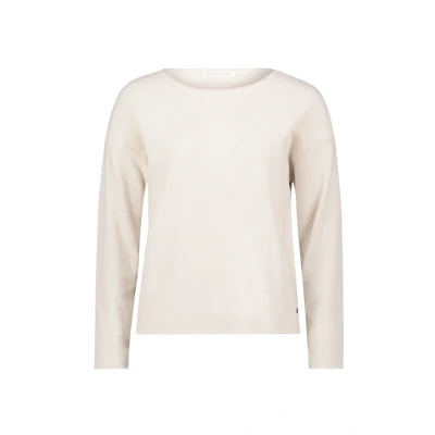 Abbildung von Betty &amp; Co MIT Rundhalsausschnitt Strickpullover, Damen, Größe: 46, Bright cream melange