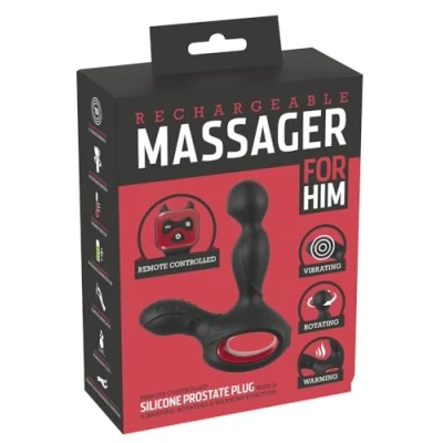 Abbildung von Prostatavibrator, 14,5 cm mit 10 Vibrationsmodi und 3 Rotationsstufen