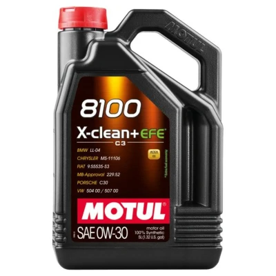 Abbildung von Motoröl MOTUL 8100 XCLEAN+ EFE 0W30 5L