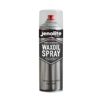 Abbildung von JENOLITE Wachsöl Unterbodenschutz Spray KLAR 500ml Rostschutz für Unterböden von Autos, Transportern und Motorrädern Hohlraumversiegelung Wachs Auto Fahrgestell &amp; Unterboden