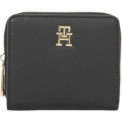 Abbildung von Tommy Hilfiger Damen Geldbörse Soft Logotape Klein, Schwarz (Black), Einheitsgröße