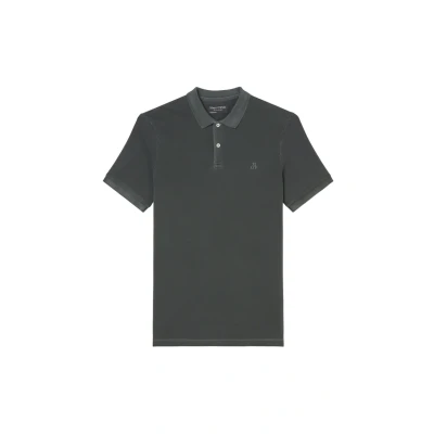 Abbildung von Marc O&#039;Polo Kurzarm Poloshirt, Herren, Größe: XL, Pirate black