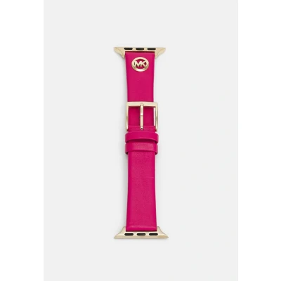 Abbildung von Michael Kors Strap Unisex Uhren Zubehör, Größe: One Size, Deep fuschia