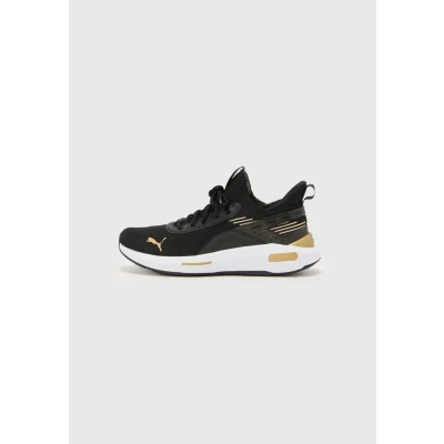 Abbildung von Puma Softride ENZO 5 Unisex Trainingsschuh black/goldcoloured, Größe: 37, Black/gold coloured Schuhe