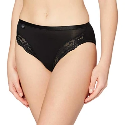 Abbildung von sloggi Damen Romance Tai Slip, Black, 36