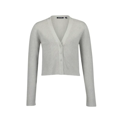 Abbildung von Blue Seven Strickjacke, Damen, Größe: 164, Mittelgrau