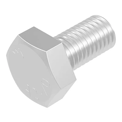 Abbildung von SECCARO Sechskantschraube M6 x 12 mm, Edelstahl V2A VA A2, DIN 933 / ISO 4017, Außensechskant, 20 Stück