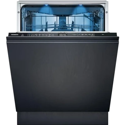 Abbildung von Siemens SX65ZX07CE, iQ500 Smarter Geschirrspüler Vollintegriert, XXL, Besteckschublade, Made in Germany, extra leise, varioScharnier, automatische Türöffnung, aquaStop, varioSpeed, Innenbeleuchtung