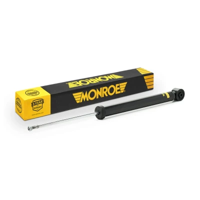 Abbildung von MONROE G1368 Stoßdämpfer Gasdruck Zweirohr Teleskop unten Auge, oben Stift AUDI: A3 Hatchback, TT Coupe, SEAT: Leon I Hatchback