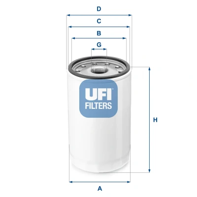 Abbildung von UFI 30.725.00 Luftfilter 52 177 230 Filtereinsatz SUZUKI: Grand Vitara 2 SUV