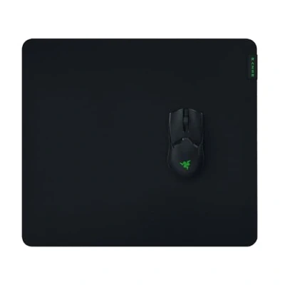 Abbildung von Razer Gigantus V2 Large Weiches Gaming Mauspad für schnelle Spielstile und optimale Kontrolle (450 x 400 3mm, Texturierter Stoff aus Mikrogewebe, Rutschfestes Gummi) Schwarz