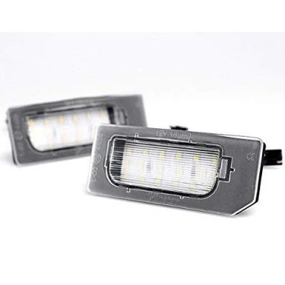 Abbildung von LED Kennzeichenbeleuchtung Canbus Module mit E Zulassung V 032803
