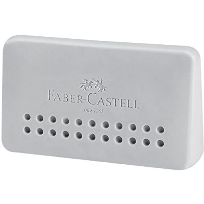 Abbildung von Faber Castell 187164 Radierer Grip 2001 Edge, Schreibinstrument, 1 Stück, grau