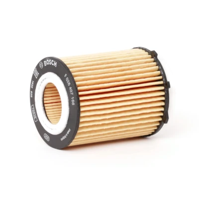 Abbildung von BOSCH F 026 407 166 Ölfilter mit Dichtungen Filtereinsatz MERCEDES BENZ: C Class T modell, A Class, B INFINITI: Q30, Q50 Saloon