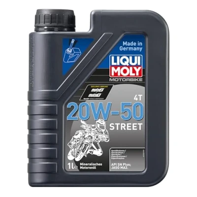Abbildung von Liqui Moly Motorbike 4T Street 20W 50 1l Motoröl 1500