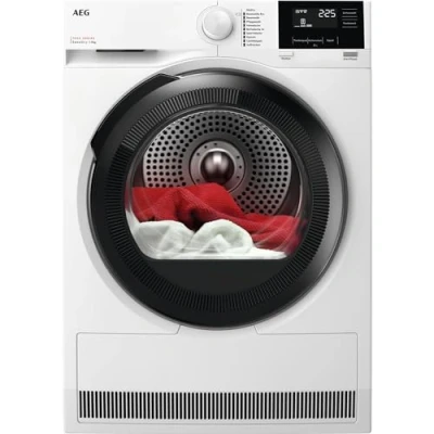 Abbildung von AEG Wärmepumpentrockner 9 kg Serie 7000 SensiDry schonendes &amp; energiesparendes Trockenverfahren A+++ Mengenautomatik Schontrommel Knitterschutz TR7T60690