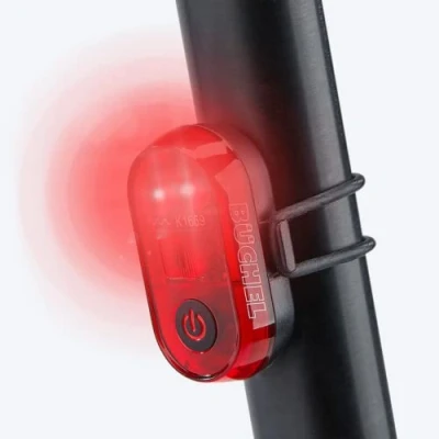 Abbildung von Büchel Fahrrad Rücklicht LED I Aufladbar mit Bremsanzeigefunktion StVZO zugelassen Ebike, Fahrradlicht hinten