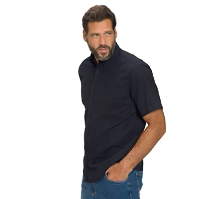 Abbildung von JP1880 Hemd, Herren, Größe: 6XL, Dunkel marine