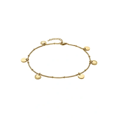 Abbildung von Liebeskind Berlin Fußkettchen goldcoloured, Damen, Größe: One Size, Gold coloured