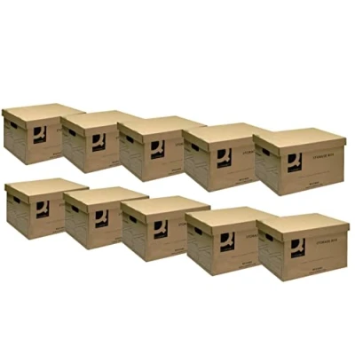 Abbildung von Q Connect KF21665 Archivbox 335 x 400 250 mm