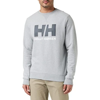 Abbildung von Helly Hansen Herren Hh Logo Crew Sweat Sweatshirt, Grau (Gris 950), Small