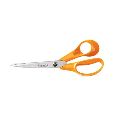 Abbildung von Fiskars Heritage Schneiderschere, 20,3 cm, Orange, Weiß, 01 005437