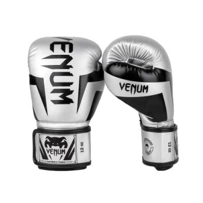 Abbildung von Venum Elite Boxhandschuhe Weiß/Schwarz 10 Oz