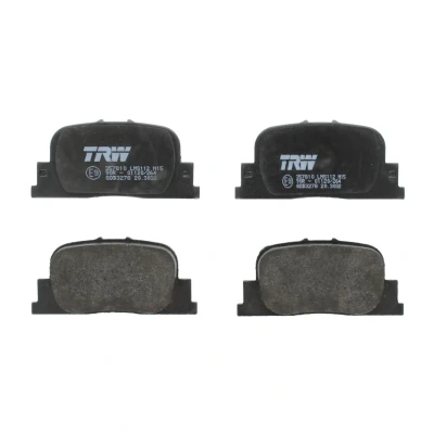Abbildung von TRW GDB3278 Bremsbelagsatz nicht für Verschleißwarnanzeiger vorbereitet TOYOTA: Prius II Liftback