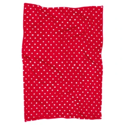 Abbildung von Baby Fleece Decke Kuscheldecke Punkte