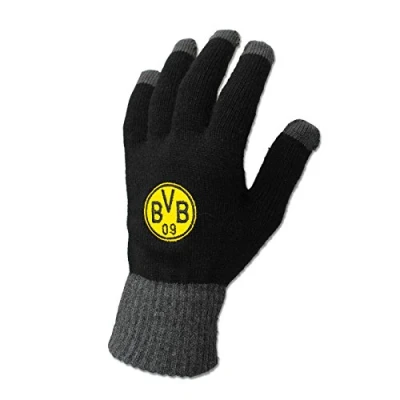 Abbildung von Borussia Dortmund, BVB Smartphone Handschuhe, Schwarz, M