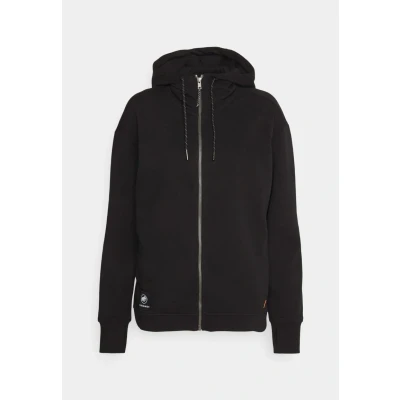 Abbildung von Mammut Hooded Jacket Women Trainingsjacke, Damen, Größe: Small, Black