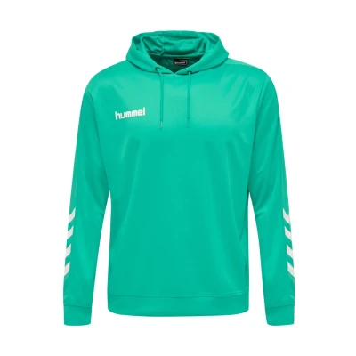 Abbildung von Hummel Hmlpromo POLY Hoodie Kapuzenpullover, Herren, Größe: Small, Atlantis