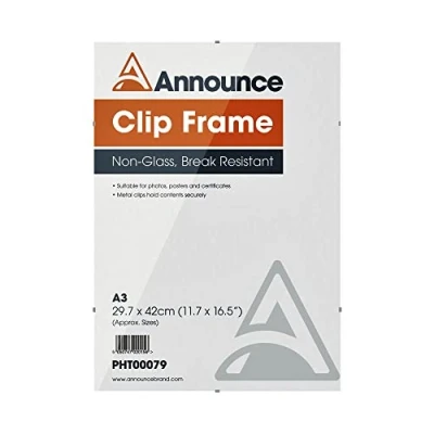 Abbildung von The Photo Album Company CF3042 NG Klemmrahmen kein Glas 30 x 42 cm