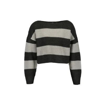 Abbildung von Blue Seven Strickpullover, Damen, Größe: 140, Anthrazit