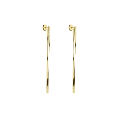 Abbildung von Liebeskind Berlin Sleek Ohrringe goldcoloured, Damen, Größe: One Size, Gold coloured