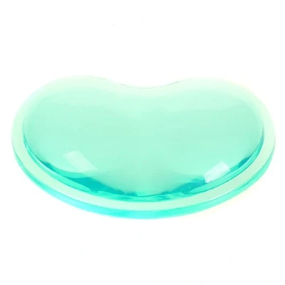 Abbildung von HIMRY weiche Handballenauflage, Herz Form, Crystals Gel Flex Grün, KXC5112 green