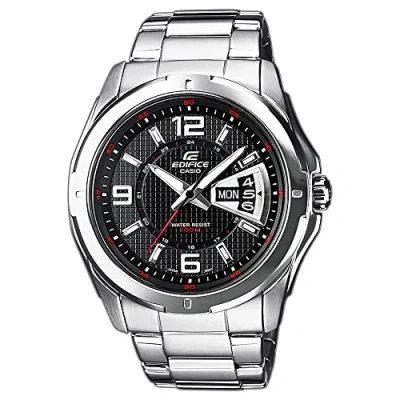 Abbildung von Casio HerrenArmbanduhr Analog Quarz Edelstahl EF 129D 1AVEF