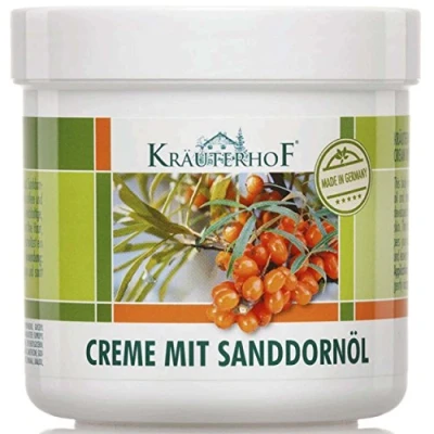 Abbildung von Kräuterhof 2er Vorteilspack Creme mit Sanddornöl, 2 Dosen a 250ml