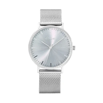 Abbildung von s.Oliver Uhr, Damen, Größe: 20, Silber