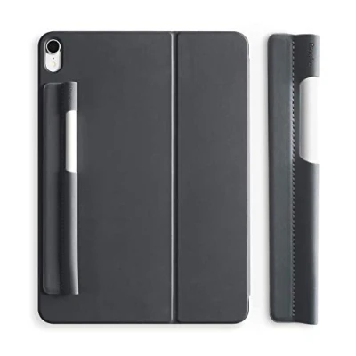 Abbildung von Ringke Pen Sleeve [Charcoal Gray] Ersatz für Stifthalter Aufkleber Schutzhülle Etui Apple Pencil Hülle Stylus Stifte, Galaxy Tab S6 Lite S