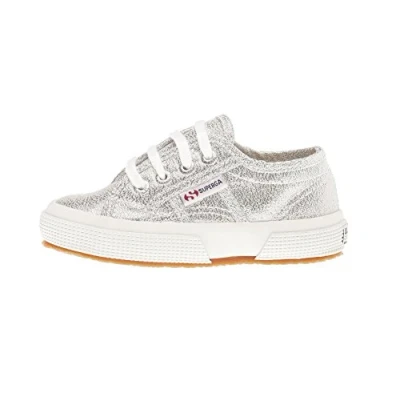 Abbildung von Superga Jungen Mädchen 2750 LAMEB Lauflernschuhe, Silber (031), 19 EU