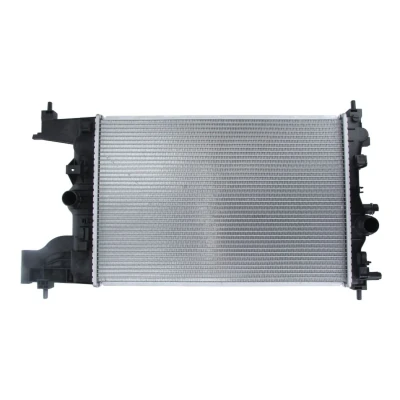 Abbildung von NISSENS 630727 Kühler, Motorkühlung Aluminium 580 389 16 Kühlrippen gelötet OPEL: Zafira B, C Tourer, CHEVROLET: Orlando