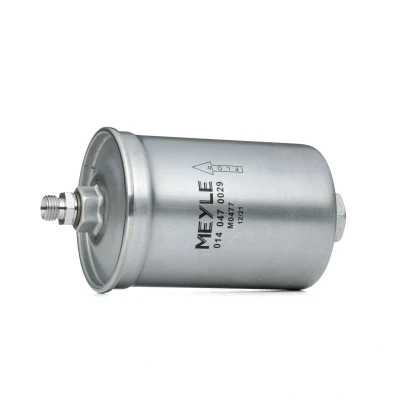 Abbildung von MEYLE 014 047 0029 Kraftstofffilter Anschraubfilter ORIGINAL Quality mit Dichtungen MERCEDES BENZ: SL Convertible, W124 Saloon, 190